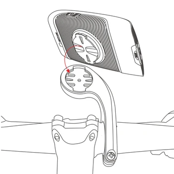 

Meilan Bike GPS Computer Holder bicycle computer mount Riding speedometer bracket for MEILAN M1 M2 M3 M4 EDGE200 520 530 830