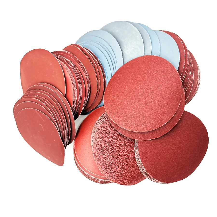 100pcs/lot 3inch Car Body Abrasive Tools Discs Sanding Polishing Pads Sandpaper Set 2 inch sanding discs 10pcs 80 2000 grit sandpaper set for polishing cleaning tools abrasive polish pad plate sanding paper