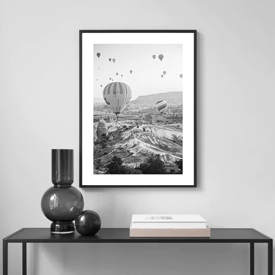 Nordic Black and White Marine Photography Art Print – Sexy Nude Women