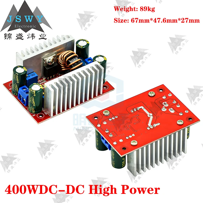 400WDC-DC высокой мощности Постоянное напряжение постоянное увеличение тока модуля