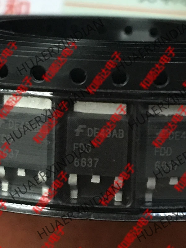 20PCS/LOT New original FDD6637 TO-252 P-55A-35V in stock