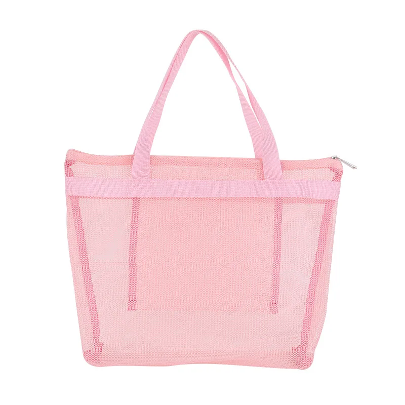 pink Toiletry Bag 1 шт., женская косметичка для путешествий, большая косметичка для макияжа, сетчатая косметичка для туалетных принадлежностей, Мужской органайзер для мытья, портативный чехол, Прямая поставка - Цвет: pink Toiletry Bag