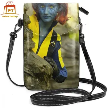 

Mystique X Men Shoulder Bag Mystique Leather Bag Pattern Multifunction Women Bags Crossbody Mini Women's Teenage Trending Purse