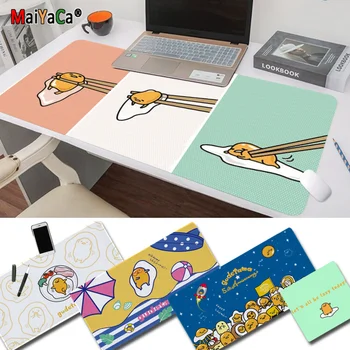 

MaiYaCa Your Own Mats Cute Gudetama Lazy Egg Laptop Computer Mousepad Free Shipping Large Mouse Pad Keyboards Mat