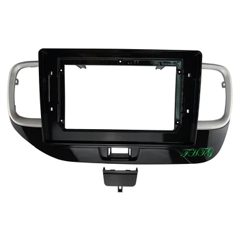 

10.1 inch Fasxia Car Audio Frame Car Radio Fascia,gps navigation fascia panel is suitable for Hyundai Venue (UV Black)