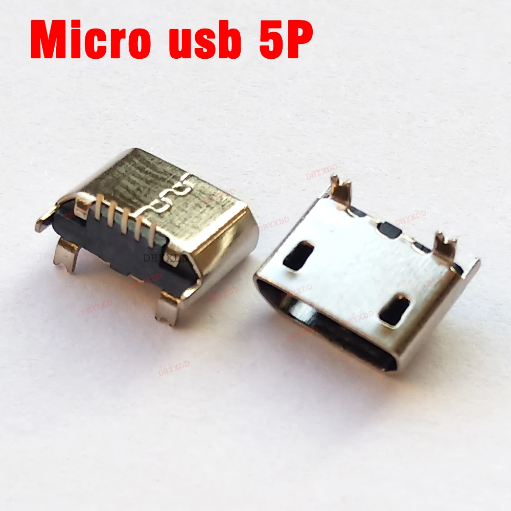 Lot De 2 Connecteurs De Charge Micro USB 5 Broches Pour Wiko Pulp 5.0 4G - Neufs