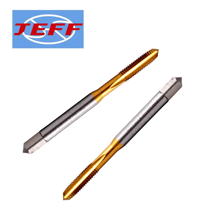 

JEFF HSS Metric With TIN Hand Tap M2 M2.5 M3 M4 M5 M6 M8 M10 M12 0.4 X0.45 X0.5 X0.7 X0.8 X1.25 X1.75 Machine Screw Thread Taps