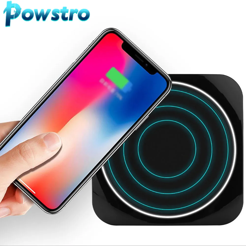 10W QI Quick Charging Wireless Fast Charger Portable Mobile Phone Station For Iphone Samsung S8 Galaxy S10 Xiaomi Huawei | Мобильные