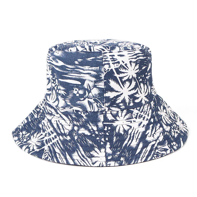 

Bucket Hat Men Women Sun Summer Beach Black Tree Reversible Spring Hip Hop Climbing Holiday Outdoor Accessory