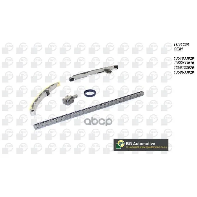Kit Timing Chain, Mini 1.4D 1nd-Tv 04-BGA art. TC9120K