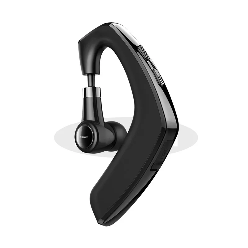 Black Новейшие деловые Bluetooth наушники с микрофоном, беспроводные наушники, bluetooth-гарнитура для вождения автомобиля - Цвет: Black