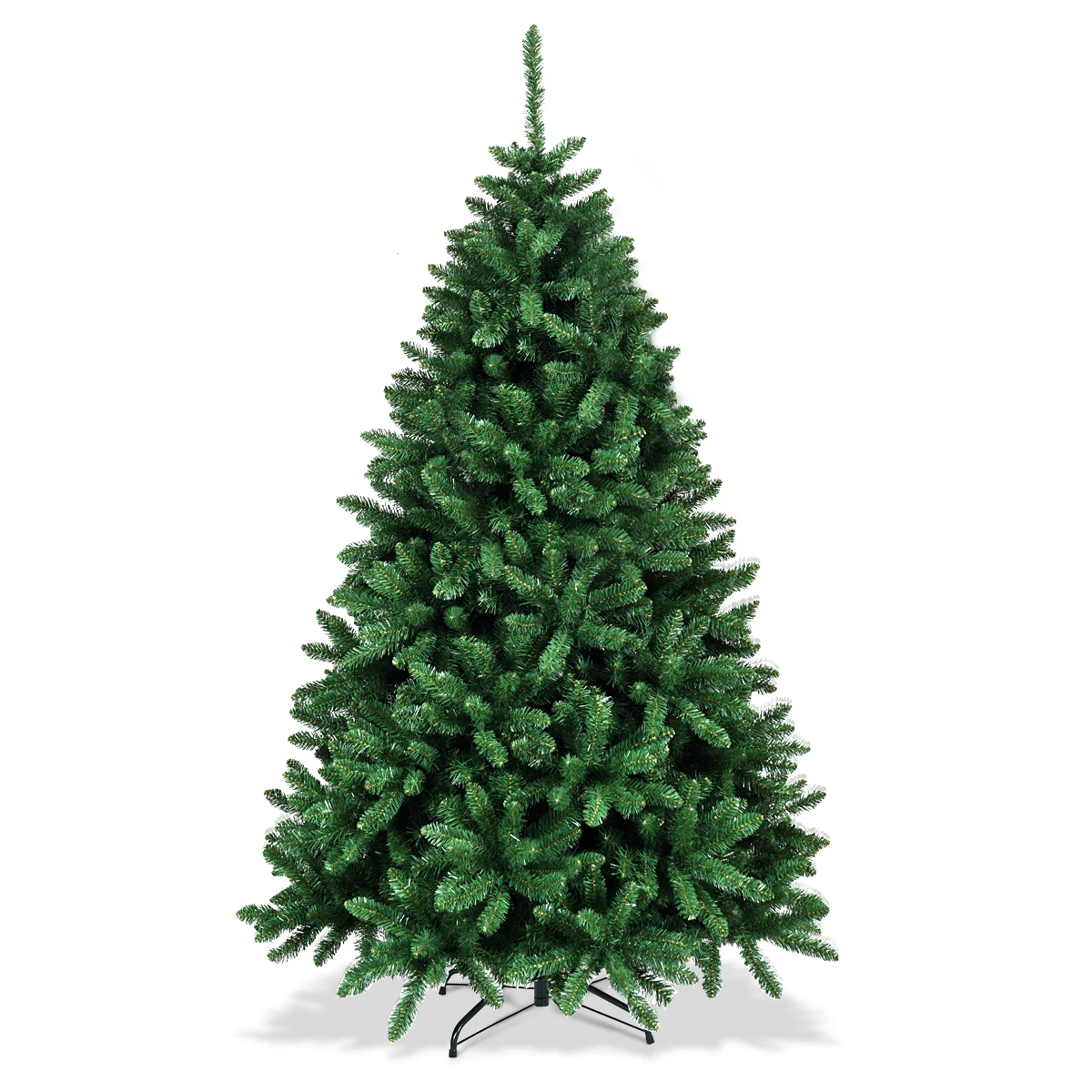 

Costway 6ft Hinged Christmas Tree Douglas Full Fir Tree 1355 Tips