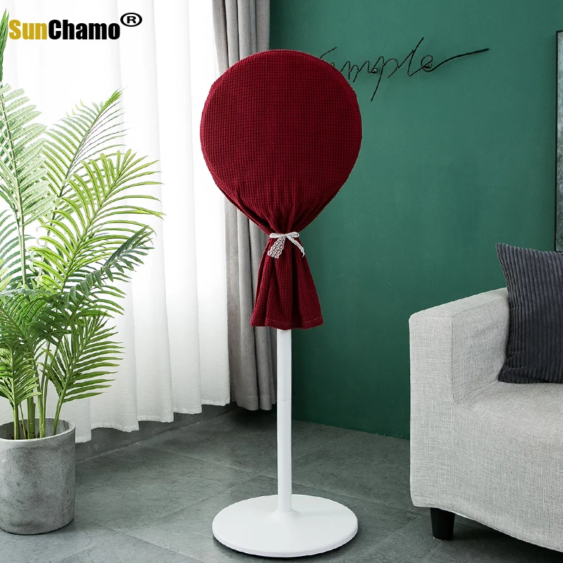 All-inclusive round electric fan cover dust cover square fortune fan floor-standing tower dust desktop