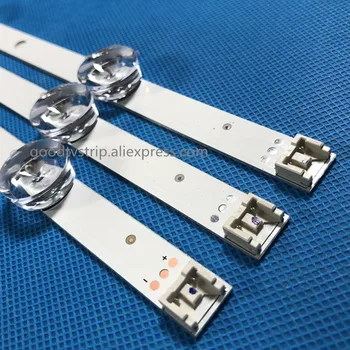 

3 PCS(2*A*6LEDs,1*B*7 LEDs) LED backlight for TV 32ln540b
