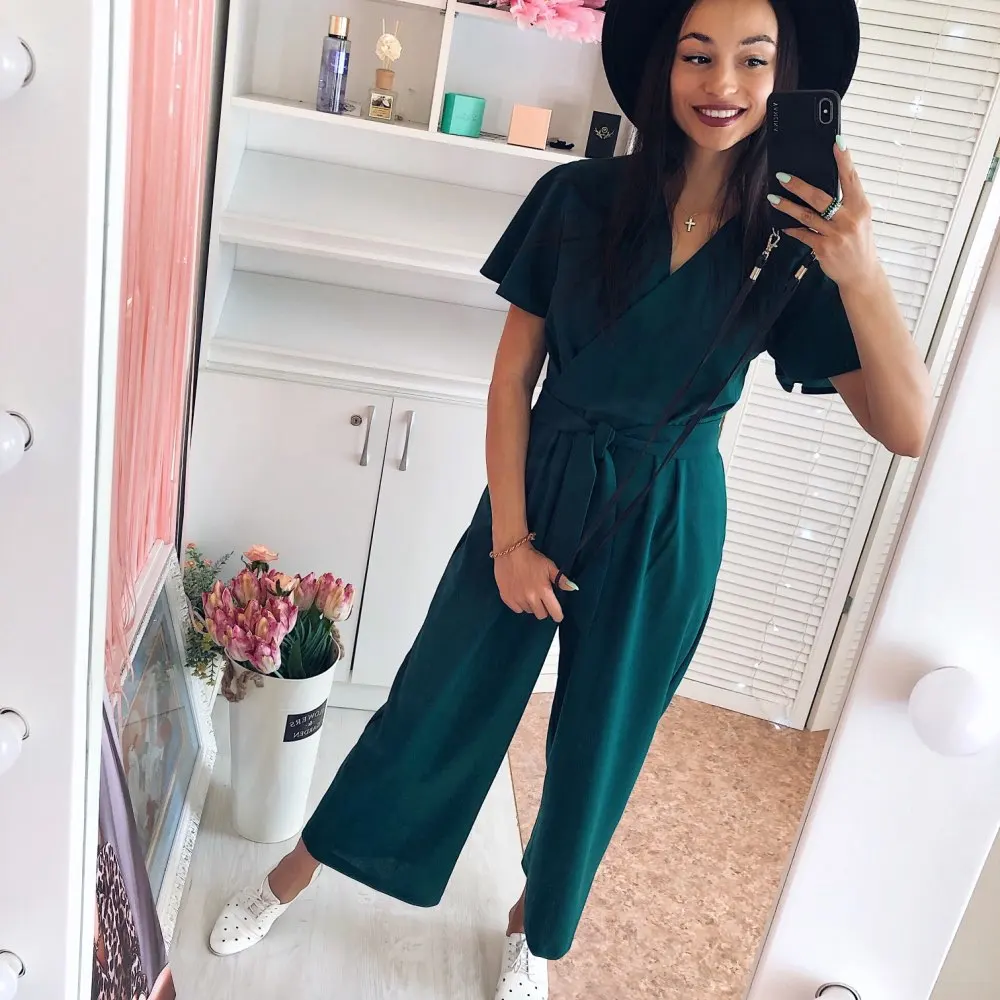 Женский комбинезон красный новинка 2021 женская летняя одежда Прямая поставка |