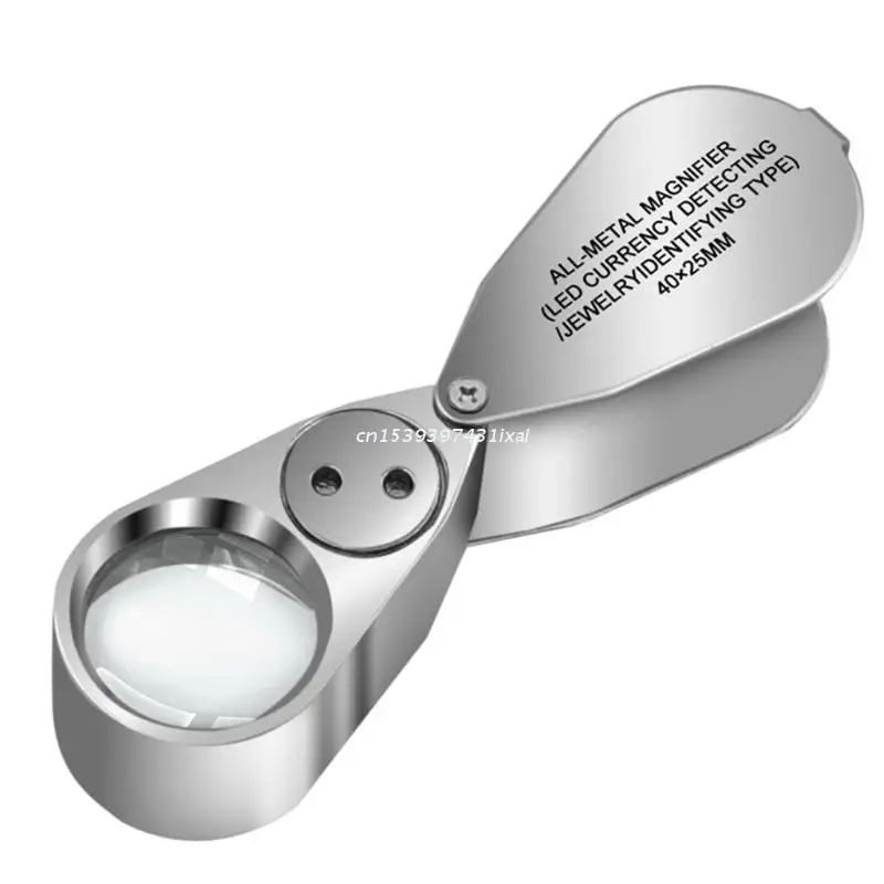 Magnifying Glass for LED Currency Detecting/Jewelry Identifying Type 40X Loupe Dropship | Инструменты