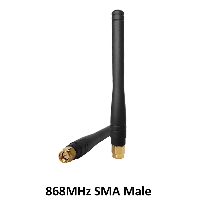 2pcs 868MHz 915MHz Antenna 3dbi SMA Male Connector GSM 915 MHz 868 MHz antena outdoor signal 3
