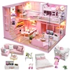 Doll House Furniture Miniature Dollhouse DIY Miniature House Room Box Theatre Toys for Children Casa DIY Dollhouse ► Photo 2/6