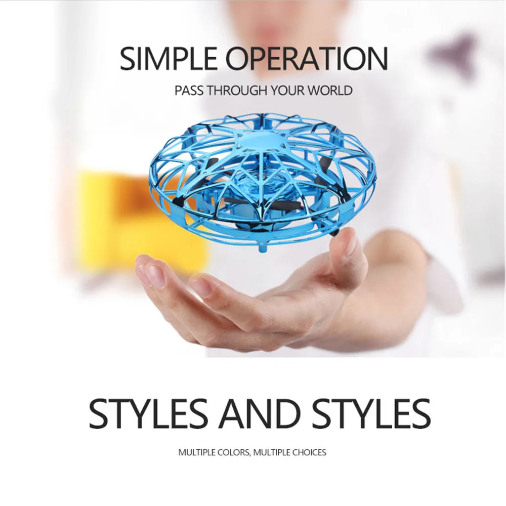 Mini Drone UFO Hand Operated RC Helicopter Drone Infrared Induction Aircraft Flying Ball Toys for Kids Mini Drone UFO Hand Operated RC Helicopter Drone Infrared Induction Aircraft Flying Ball Toys for Kids