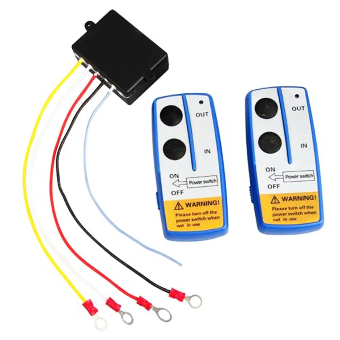 

12V Car Wireless Winch Remote Control 2PCS Dual Switch Car Smart Winch Wireless Remote Control Switch Set For ATV UTV SUV Jeep
