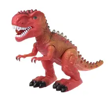 Электрический Светильник динозавр вверх ходьба ревущая игрушка для детей Детский Рождественский подарок 634F