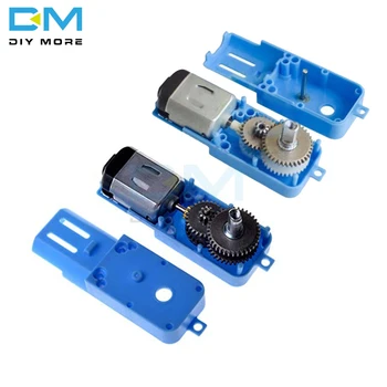 

3V-6V Deceleration Ratio 1:90 Half/Full Metal Gear Robot Intelligent Vehicle Speed Reducer Motor Single Shaft Superior 110RPM