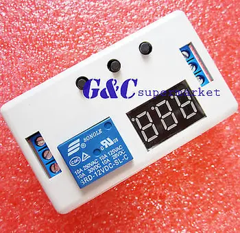 

12V LED Automaon Delay mer Control Switch Relay Module + case diy electronics