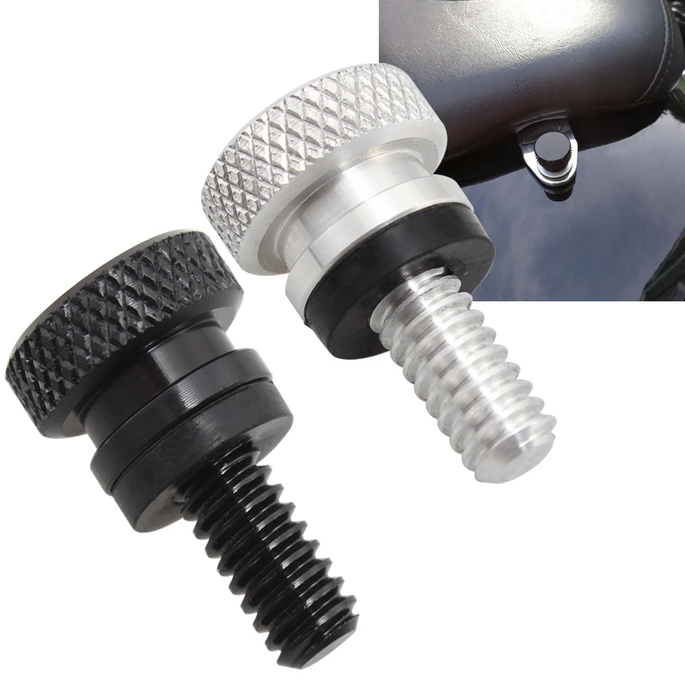 1/4 &quotМини заднее крыло ПАССАЖИРСКОЕ СИДЕНЬЕ болт Tab винт для Harley Sportster XL 883 1200 Dyna Bob