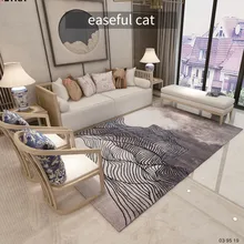 80*120 см европейский и американский современный золотой роскошный прикроватный коврик для спальни, столовой, гостиной, дивана с абстрактным рисунком