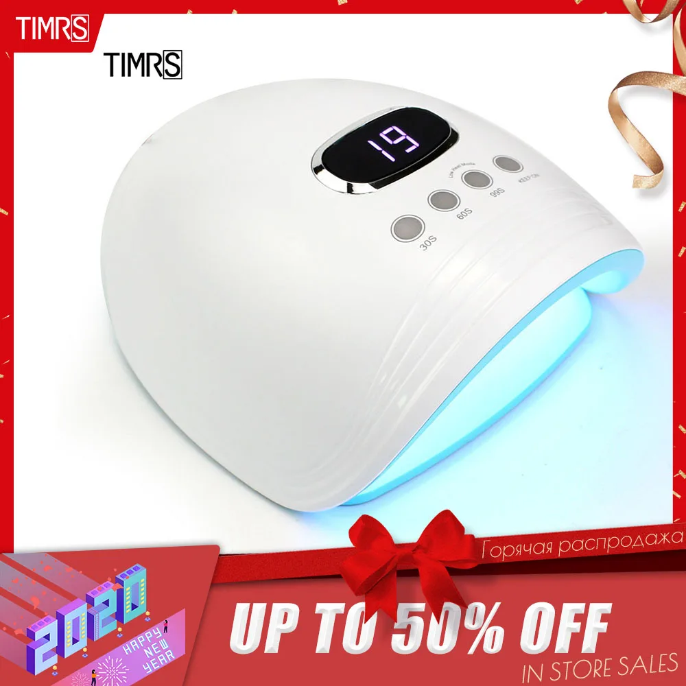 

60W High Power Nail Dryer Fast Curing Speed Gel Light Nail Lamp LED UV Lamps For All Kinds of Gel With Timer And Smart Sensor