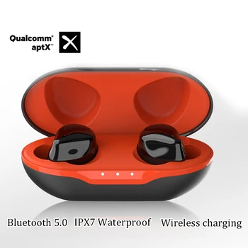 

LCXIN TWS Wireless Headphones Bluetooth 5.0 Dynamic Driver Earphone HiFi AAC/SBC/Aptx QCC CVC 8.0 IPX7 Noise Reduction Headsets