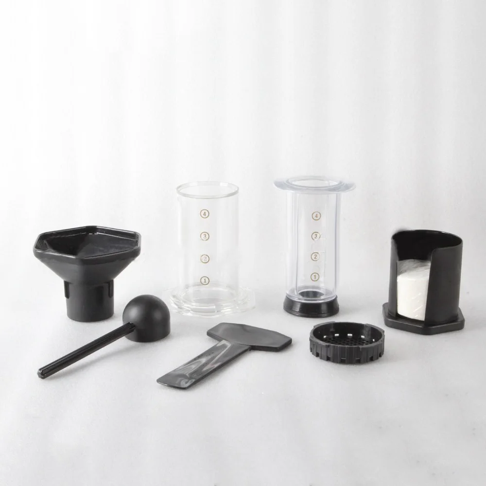 Portable Unbreakable Split Glass Espresso Coffee Maker With Filter For  French Press Cafe AeroPress Machine Drop Shipping 210330 From Kong08,  $21.87