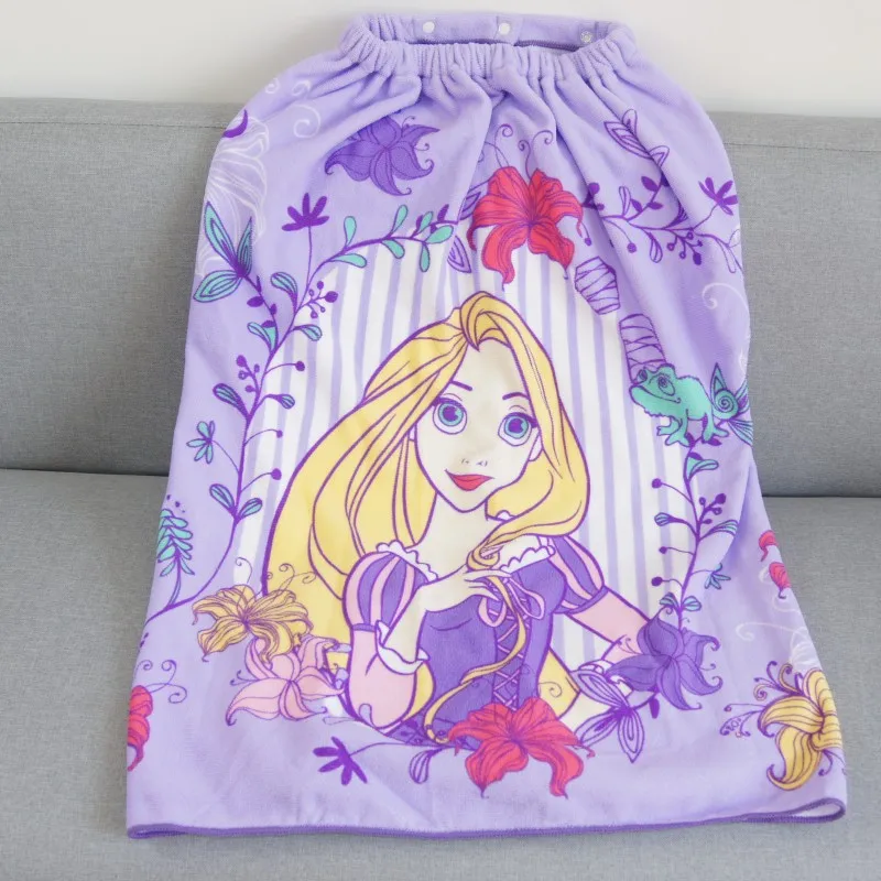 Рапунцель Запутанная принцесса для женщин, взрослых, подростков, детский банный халат для девочек и мальчиков, банное полотенце, юбка для душа