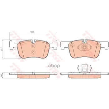 

Brake pads BMW 1 F20/21 /3 F30/34/35 /4 F32/36 front TRW/Lucas art. Gdb1934