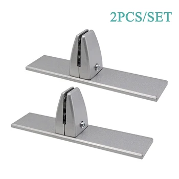 

2pcs/set Screw Fasten Desktop Screen Partition Clip Easy Install Computer Room Anti Rust Aluminium Alloy Multimedia Classroom