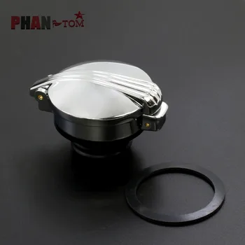 

1982-2017 Aluminum Fuel Gas Cap Oil Tank Cover Protector For Harley Sportster 883 1200 XL883 XL1200 48 72 Softail Dyna Touring