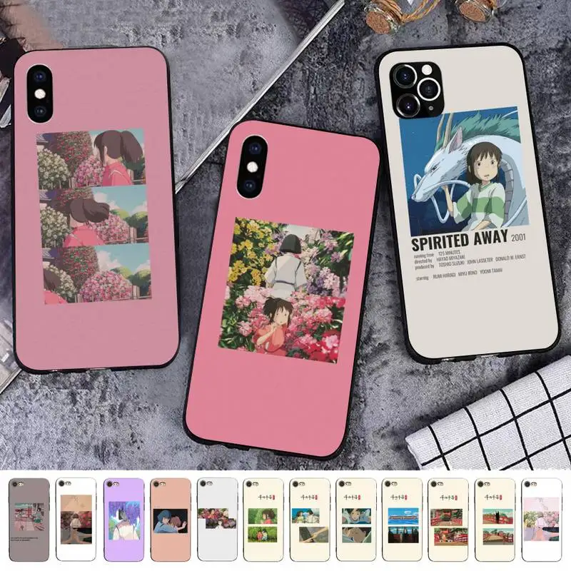 Милый чехол MaiYaCa с рисунком Тоторо из мультфильма Унесенные призраками для iPhone 11