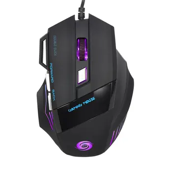 

A868 Wired Gaming Mouse Fantastic Alternating Light USB 2.0 7-Button 5500 DPI Computer Mouse For PC Professional