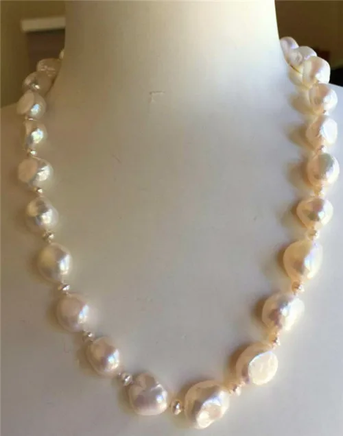 Fashion Women 12-14mm Multicolor Freshwater Baroque Pearl Necklace Bracelet Sets 