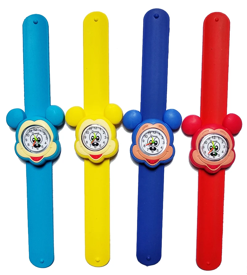 Montre Enfant 3D Микки Игрушки для мальчиков часы для детей часы Розовый Минни резиновый ремешок часы для девочек детский Рождественский подарок для детей