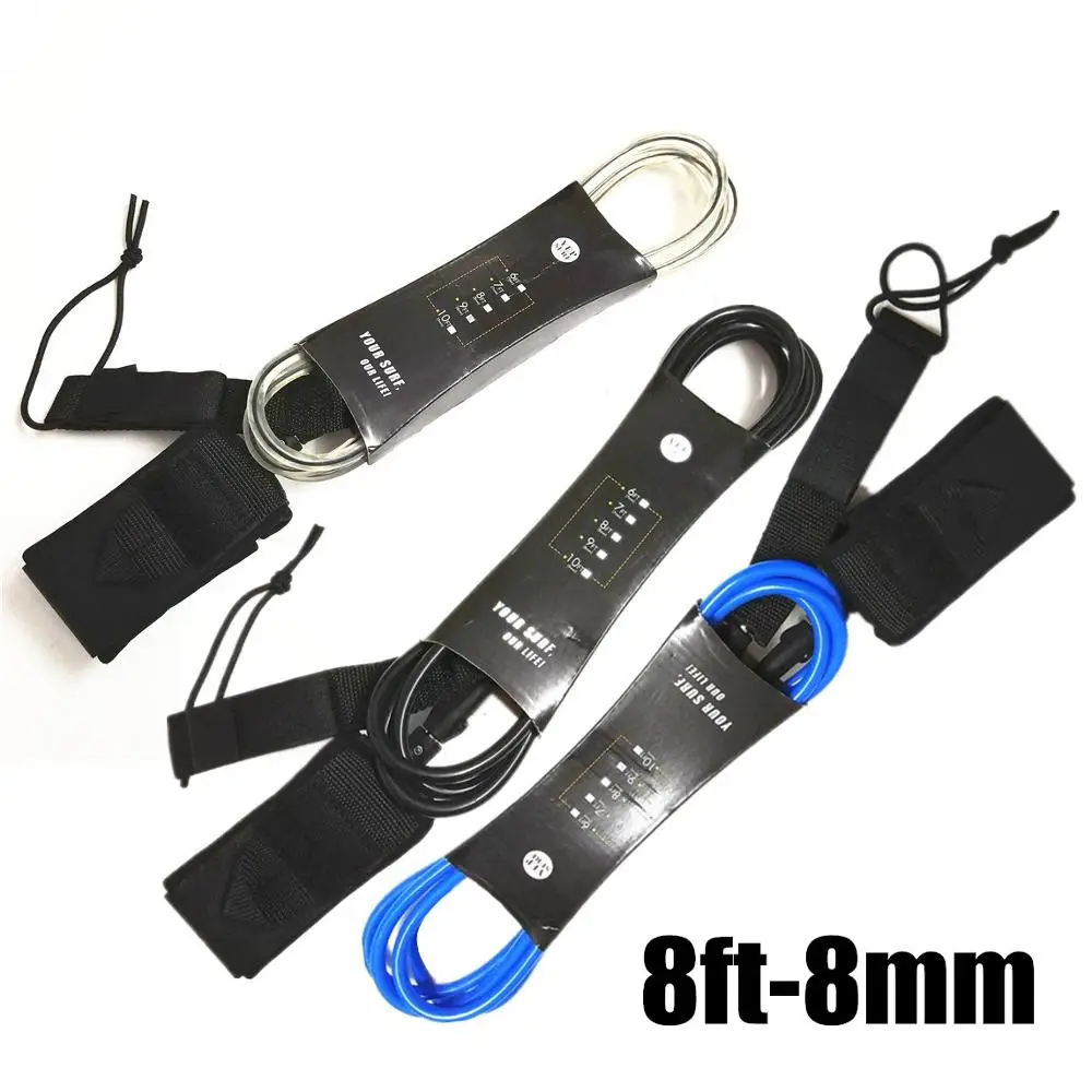 Correa deportiva para tabla de Surf, 8 pies y 8mm de longitud, 1 unidad