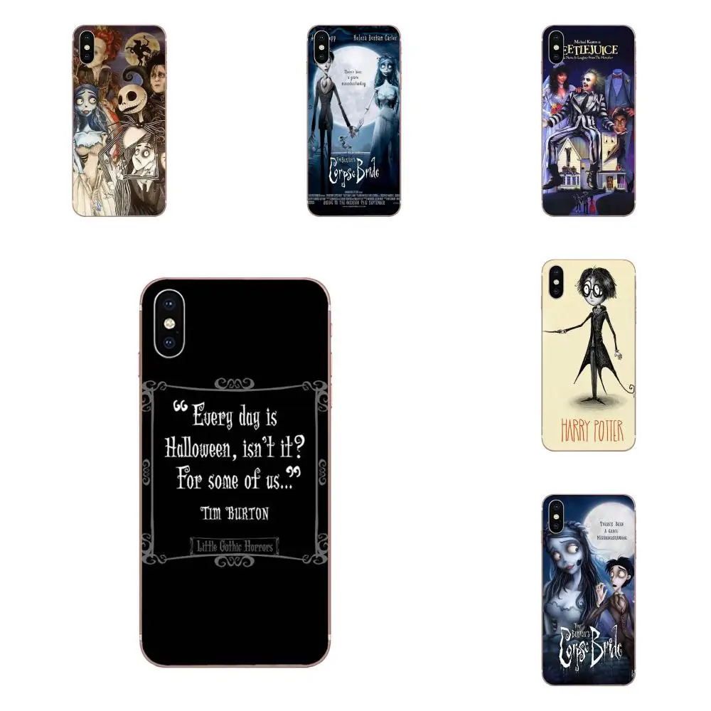 Фильм Tim Burton для Xiaomi Redmi Mi 4 7A 9T K20 CC9 CC9e Note 7 9 Y3 SE Pro Prime Go Play задняя крышка тонкий |