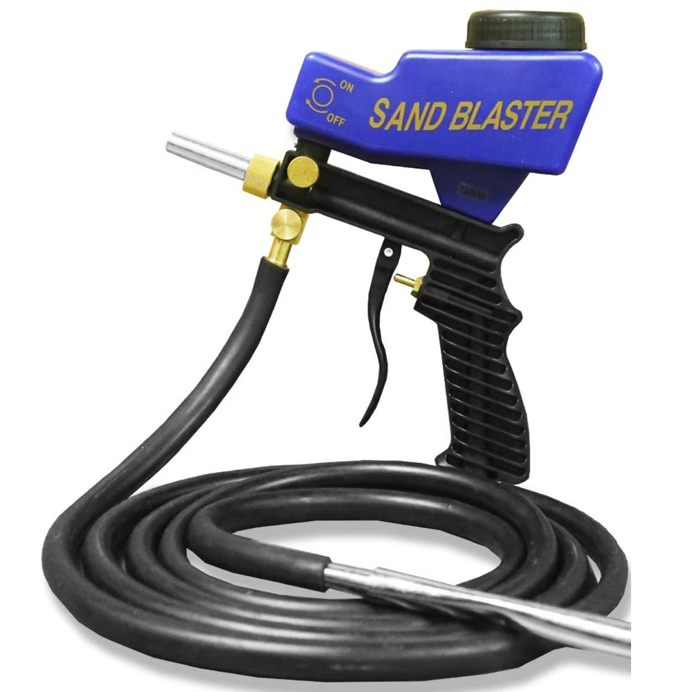 

Portable Sandblaster Machine with Gravitation Feed Siphon Feed in One for Remove Rust Paint Dirt Air Tools Spray Machines