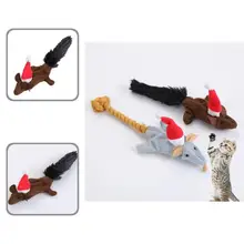 

Innovative Cats Chew Toy Attractive Flexible Decorative Cute Pets Plush Doll Cats Toy Cats Plush Toy