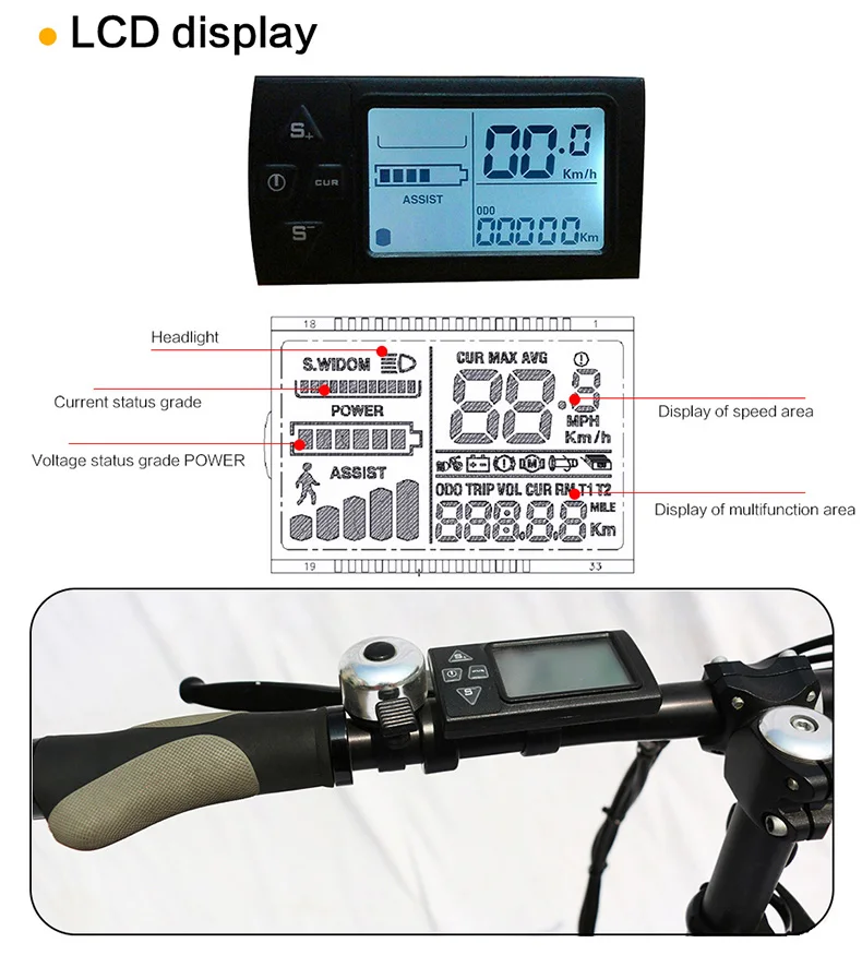 36 V/48 V задний стеллаж для выставки товаров Батарея 2" /700C, фара для электровелосипеда в преобразования Наборы велосипед электрический комплект с задние стойки ЖК-дисплей Дисплей(CK-RC02