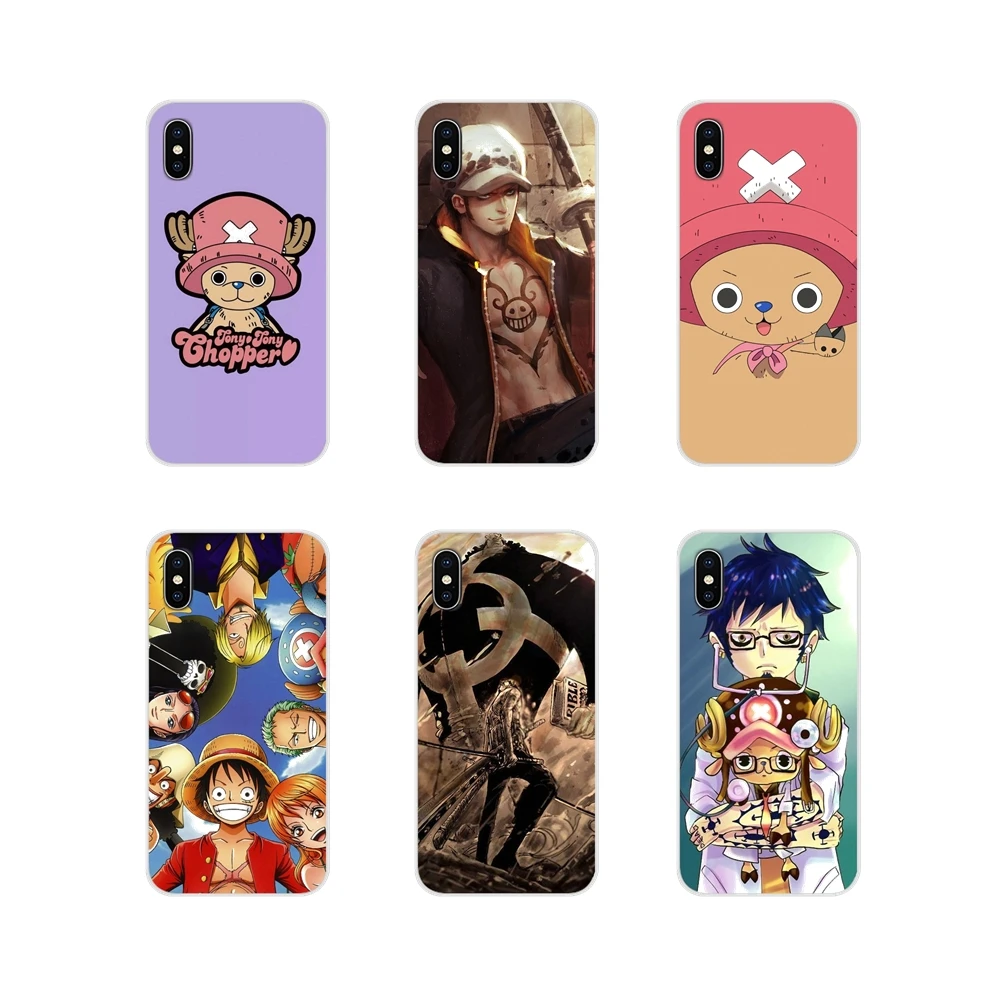 Для Huawei G7 G8 P7 P8 P9 P10 P20 P30 Lite Mini Pro P Smart Plus 2017 2018 2019 Аниме One Piece Луффи Ло Чоппер Мягкая