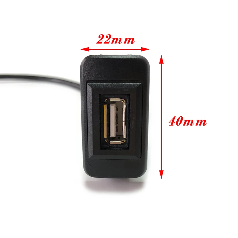 Автомобильный Usb Кабель адаптер для Toyota Wish 2005 Vigo Corolla Vios Капри|Кабели адаптеры и
