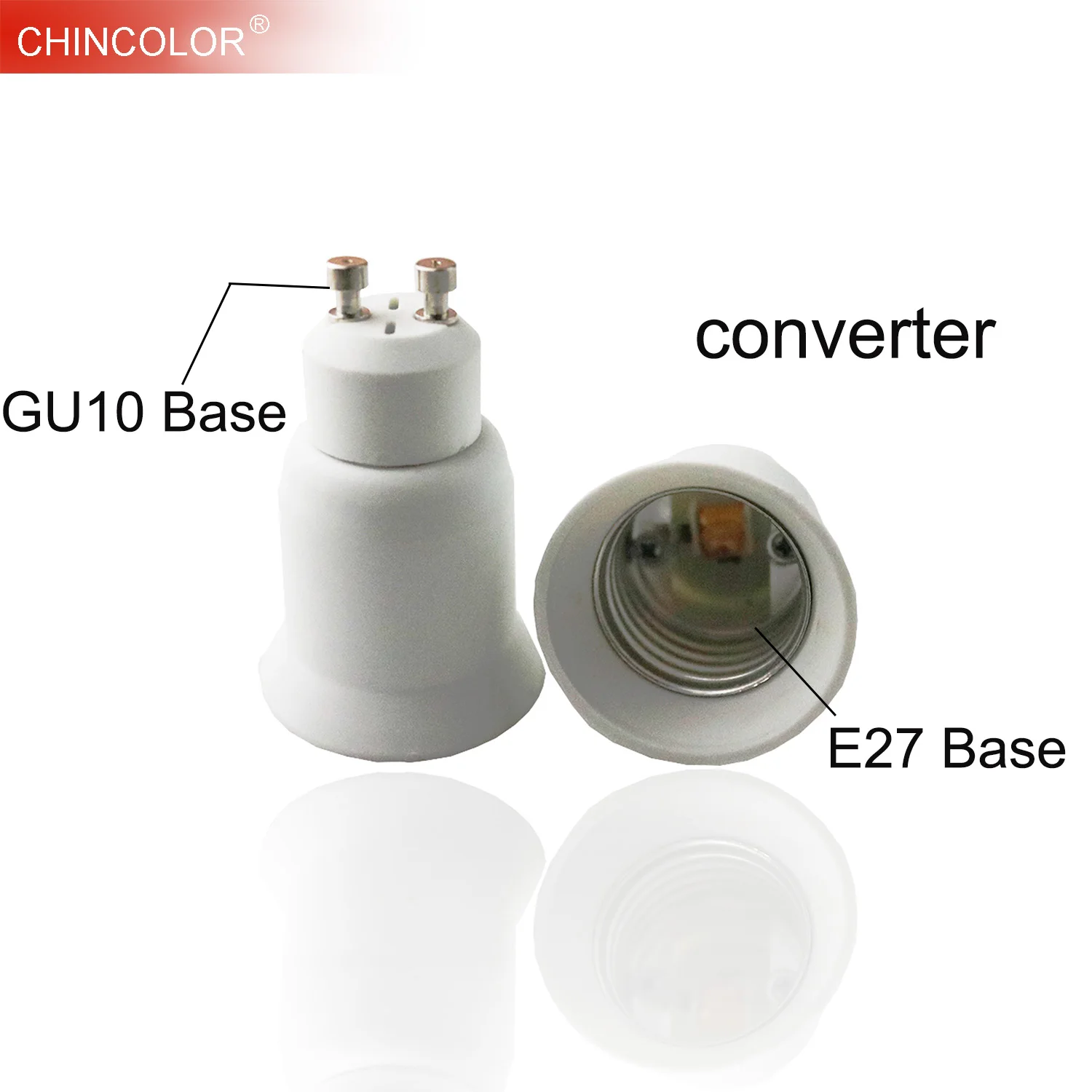 4x GU10 To GU10 Light Bulb Lamp Adaptor Converter Holder 52mm Socket Extender 
