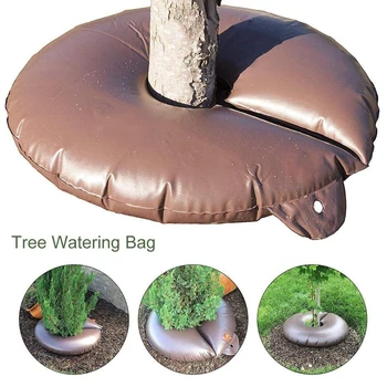 

Reusable Tree Watering Gardening Tools Roots Water Slow Release PVC Irrigation Drip Bag Ring-shaped Easy to install