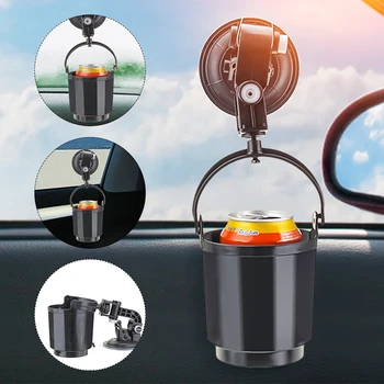 

Universal Car Drinks Holder Cup Mount Center Console Double Cup Holde Adjustable for Coin Keys Phone Stand Multifunctional Box